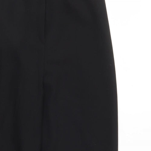 Boohoo Womens Black   Trousers  Size 12 L24 in