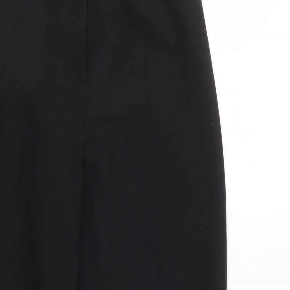 Boohoo Womens Black   Trousers  Size 12 L24 in