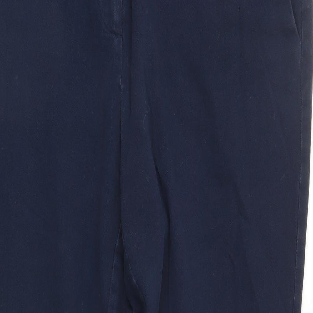 White Stuff Womens Blue   Chino Trousers Size 14 L29 in