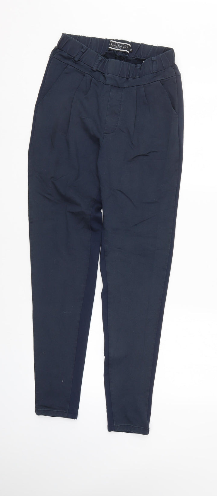 Free Quent Womens Blue Tapered Jeans Size XS L29 in
