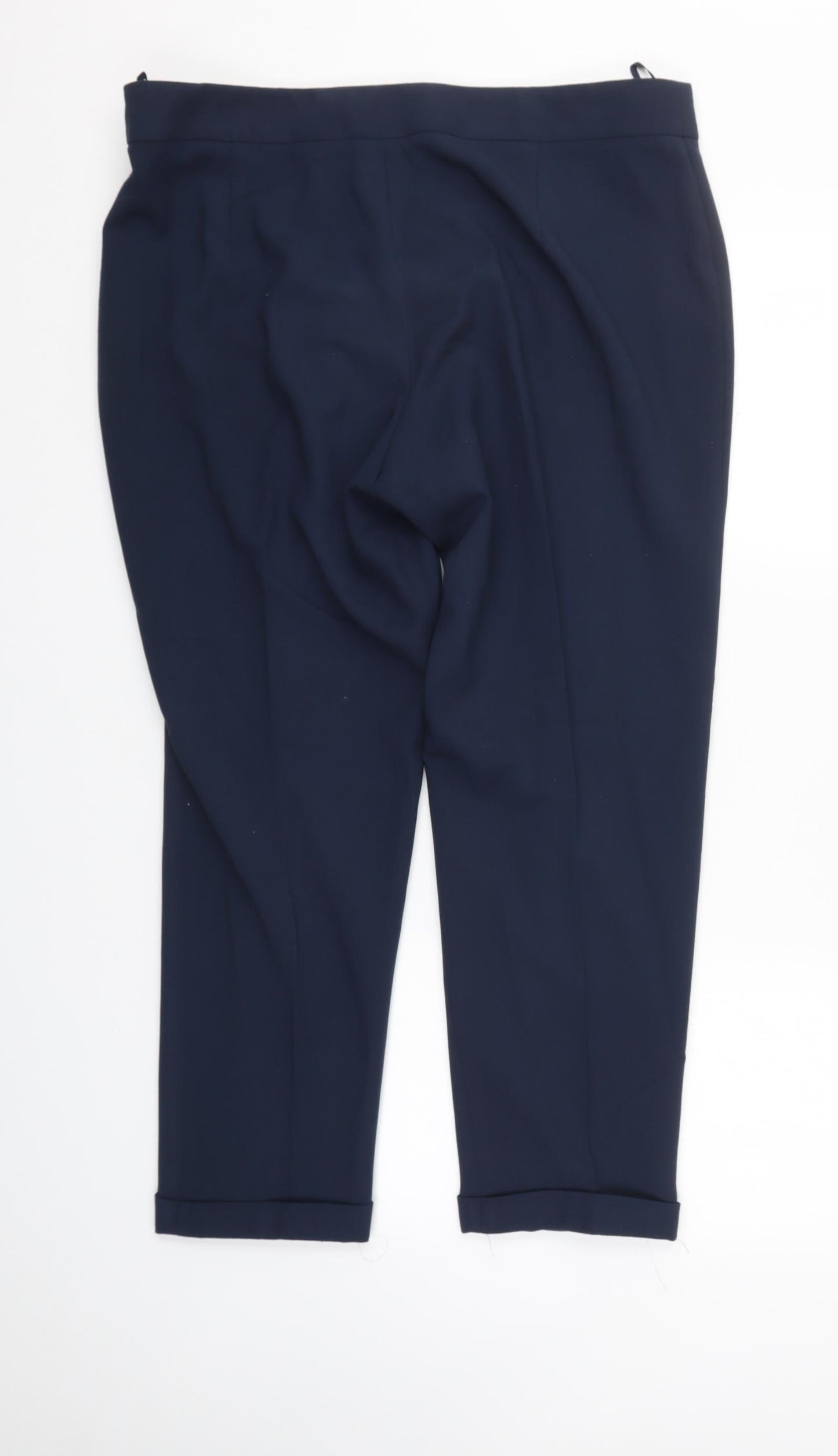 French Connection Womens Blue   Trousers  Size 16 L26 in