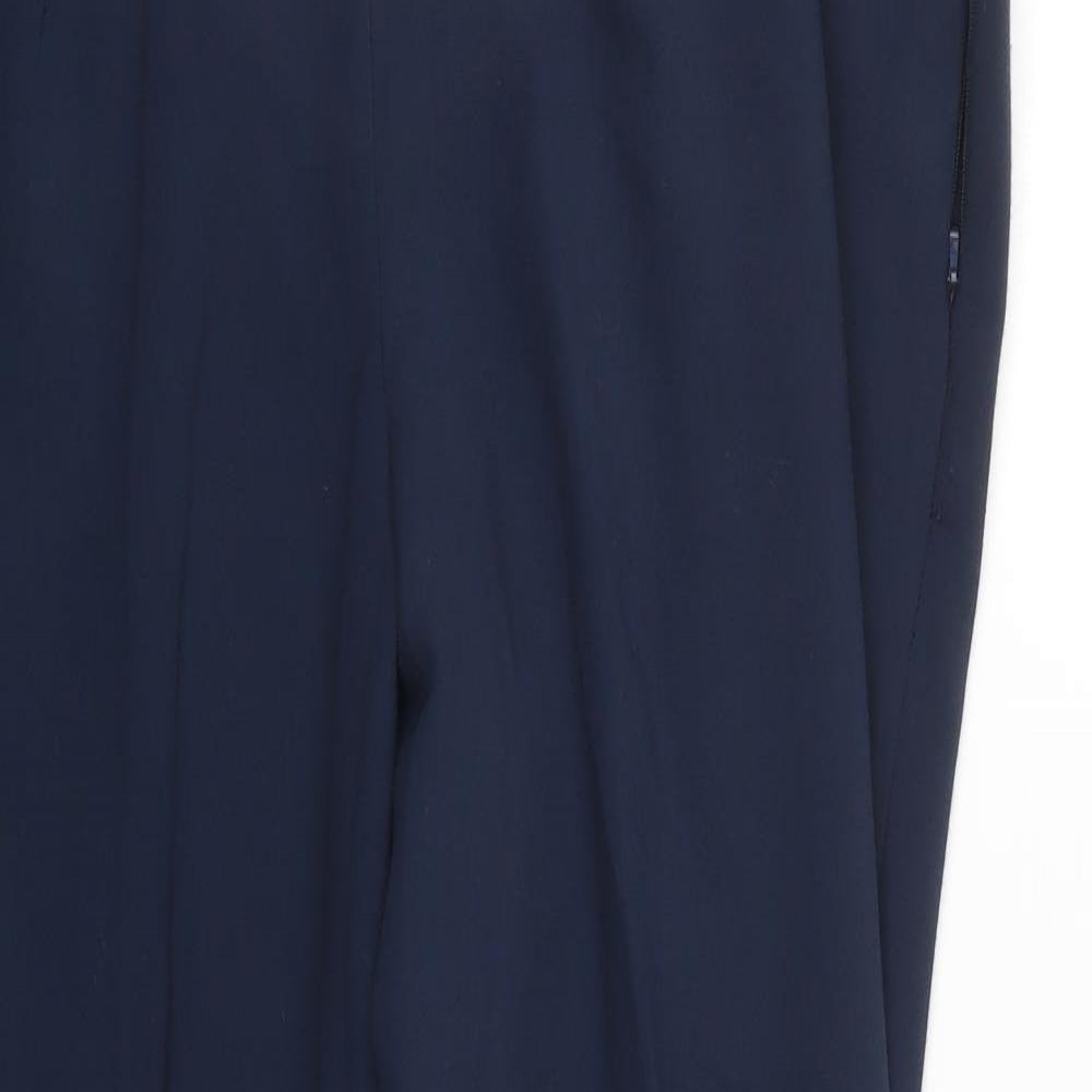 French Connection Womens Blue   Trousers  Size 16 L26 in
