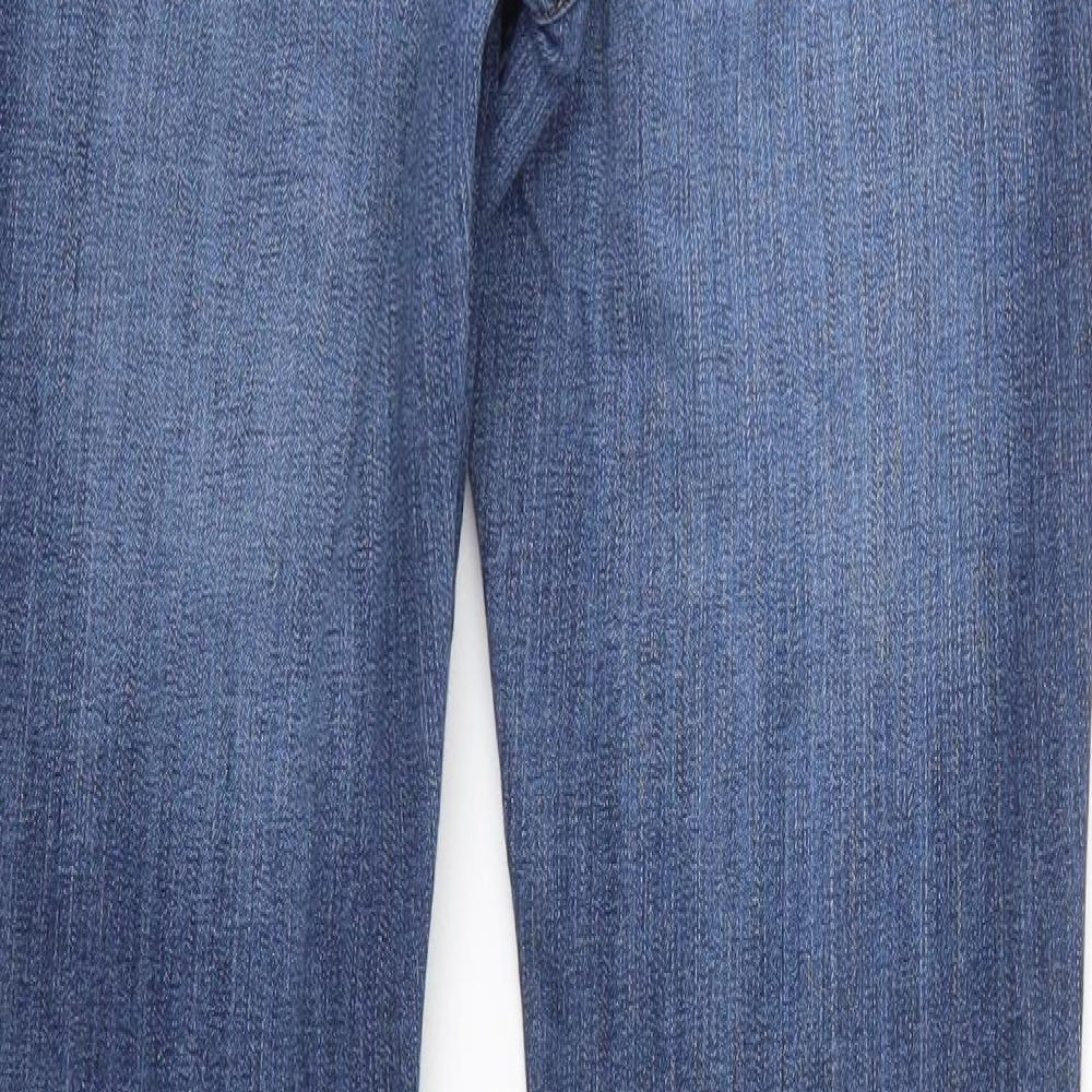 M&S Womens Blue  Denim Skinny Jeans Size 10 L32 in