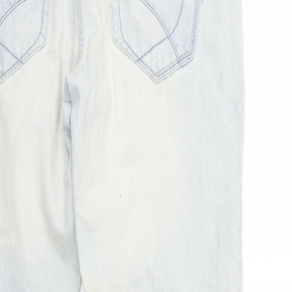 Yes Yes Womens Blue  Denim Straight Jeans Size 10 L26 in