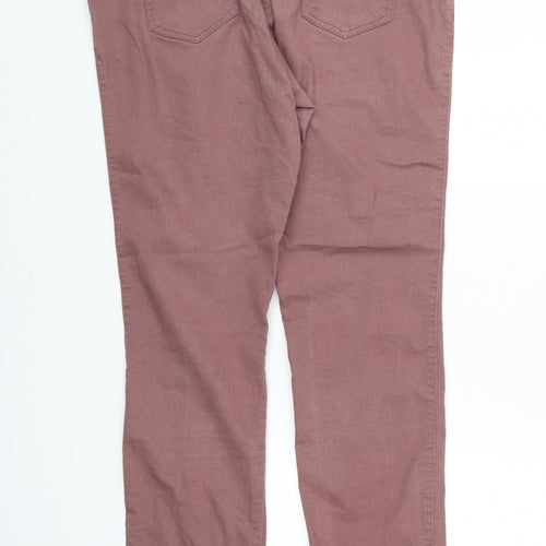 Moda Womens Brown  Denim Straight Jeans Size 16 L28 in