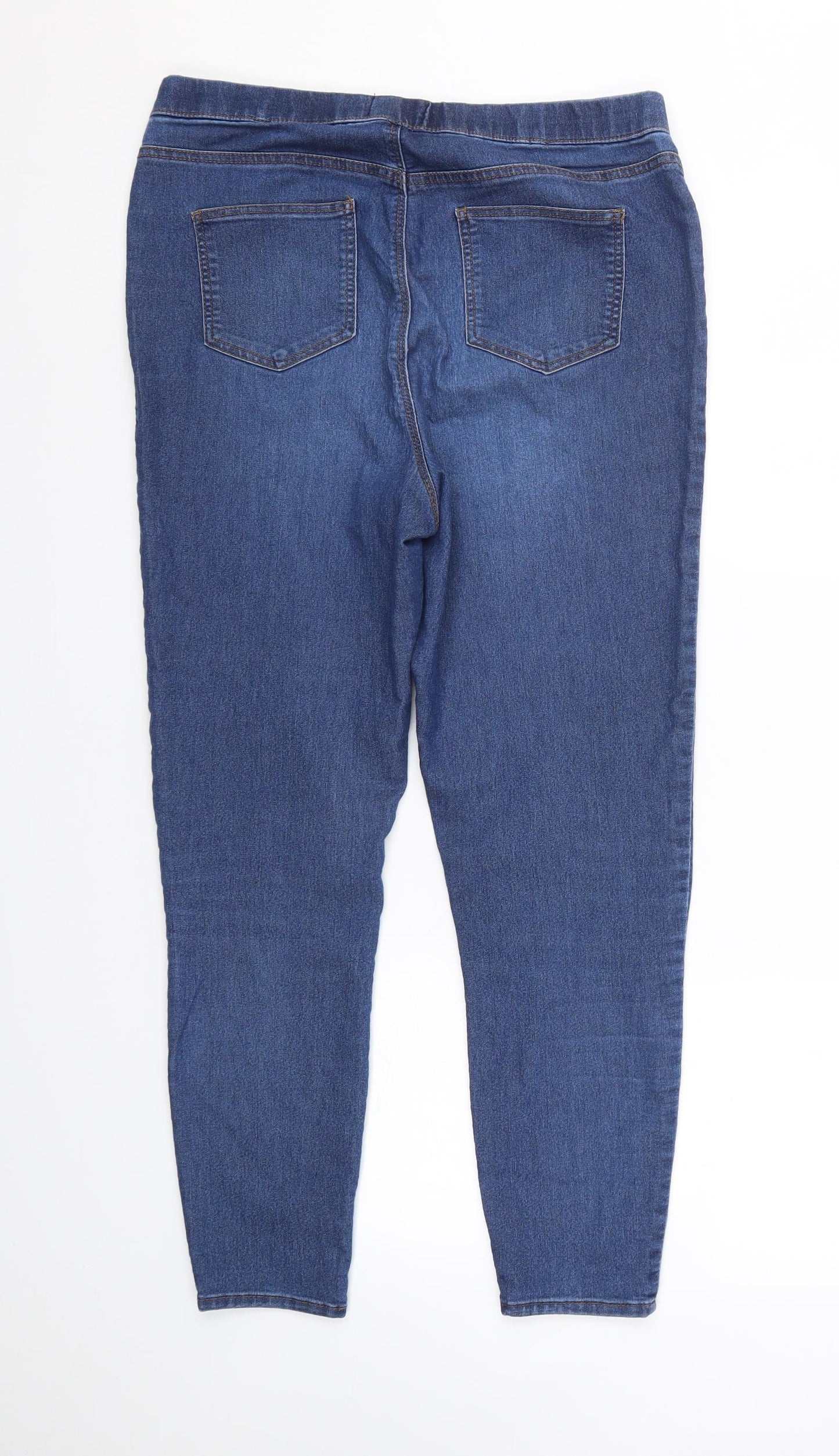 Papaya Womens Blue   Straight Jeans Size 14 L29 in