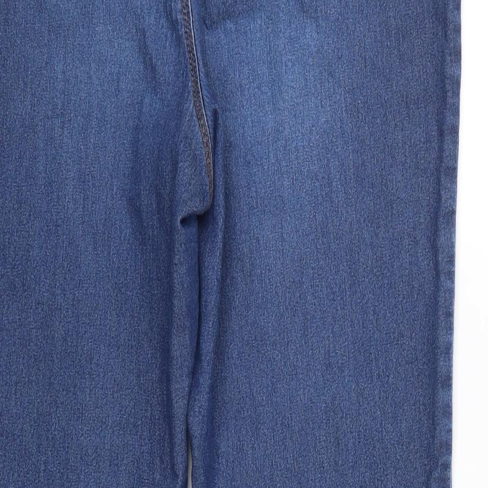 Papaya Womens Blue   Straight Jeans Size 14 L29 in