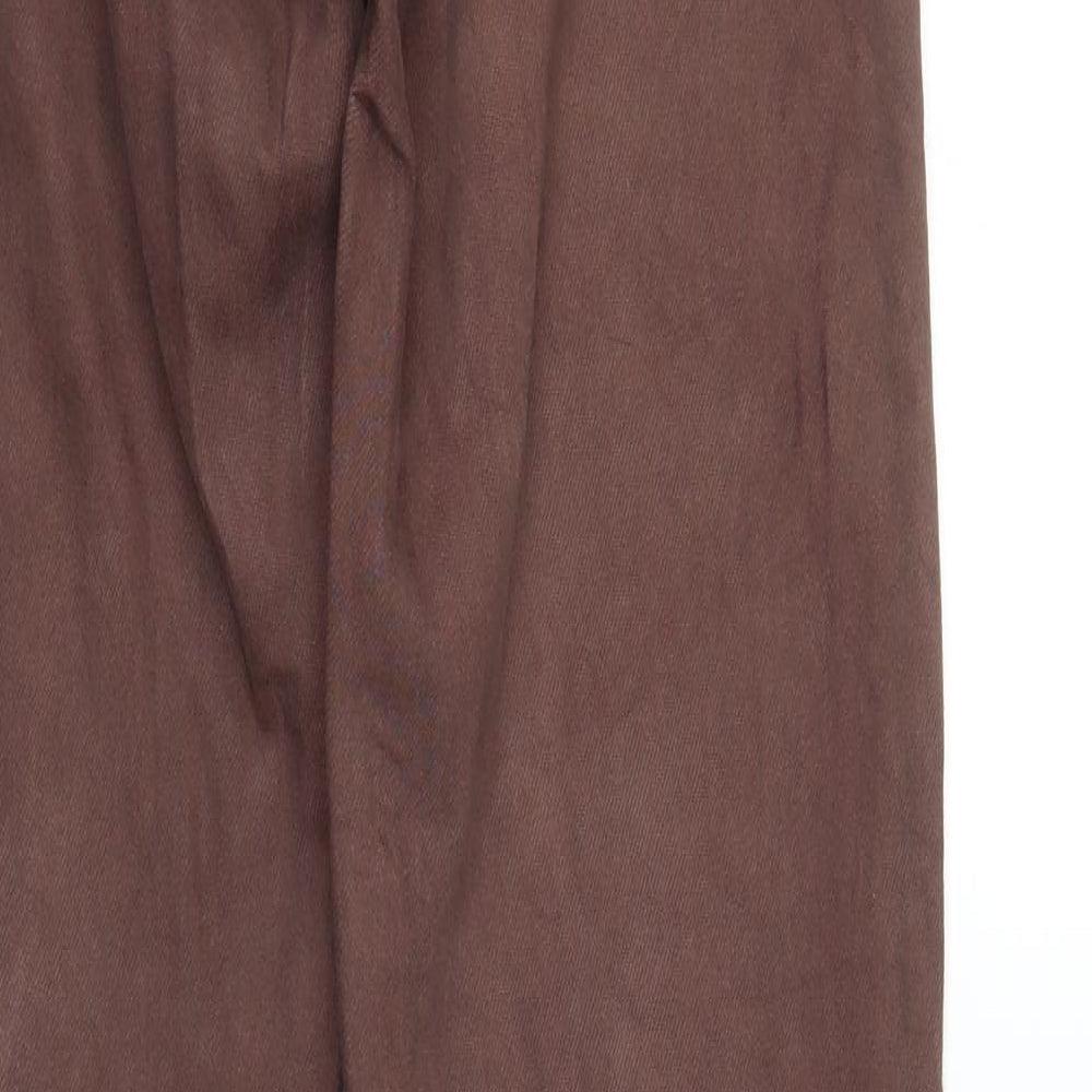 Weekday Mens Brown  Denim Straight Jeans Size 24 L32 in