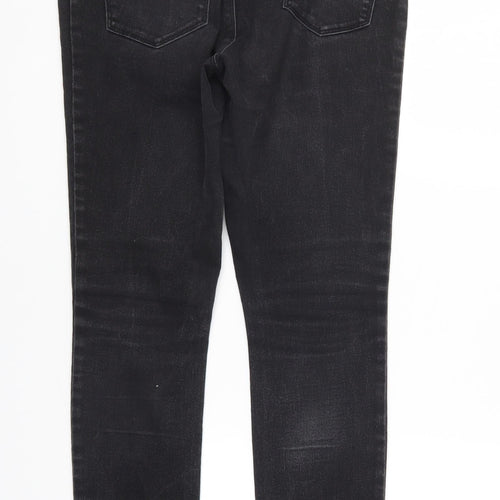 George Womens Black  Denim Jegging Jeans Size 8 L28 in