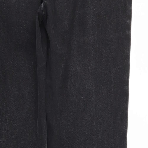 George Womens Black  Denim Jegging Jeans Size 8 L28 in