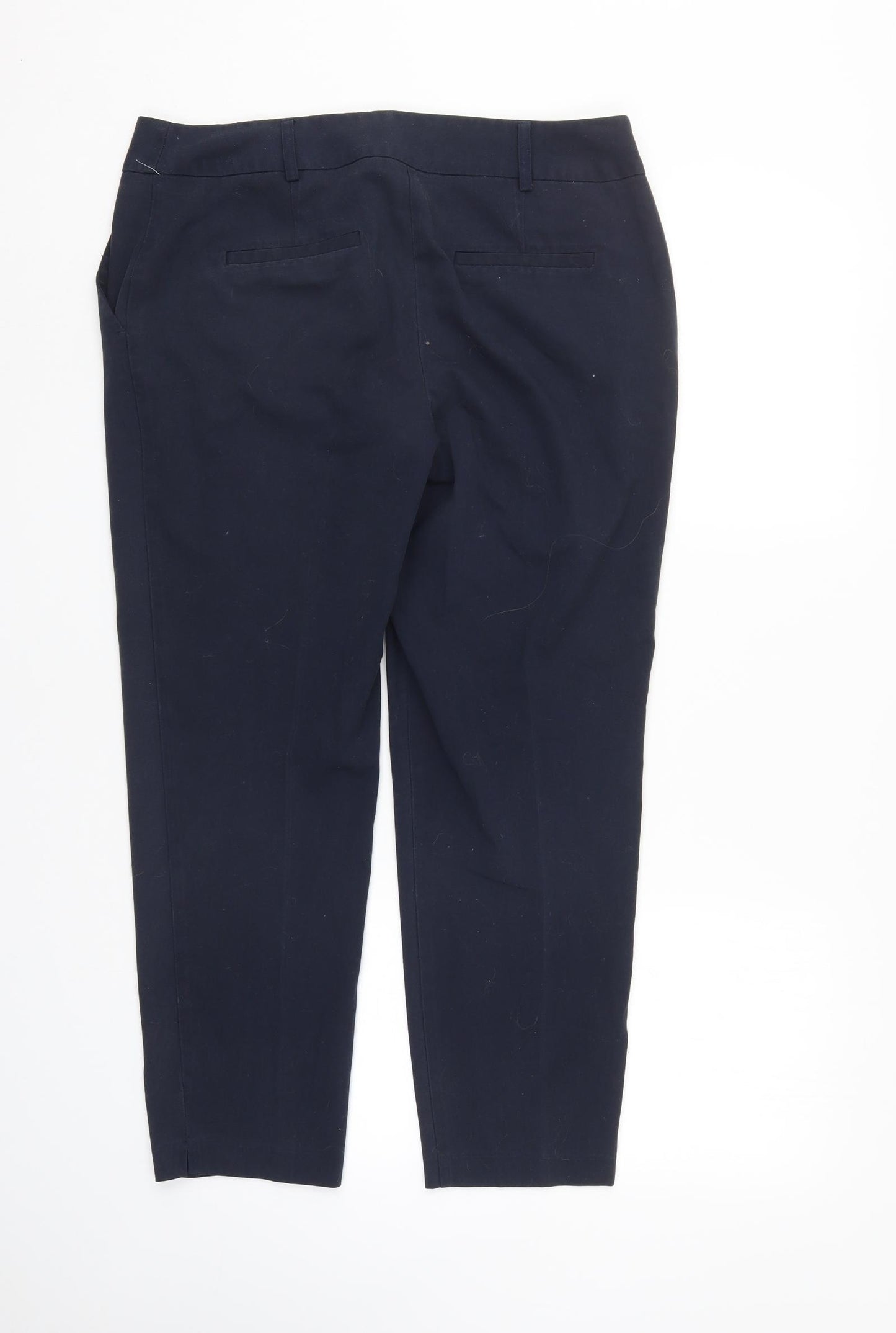 Dorothy Perkins Womens Blue   Trousers  Size 12 L27 in