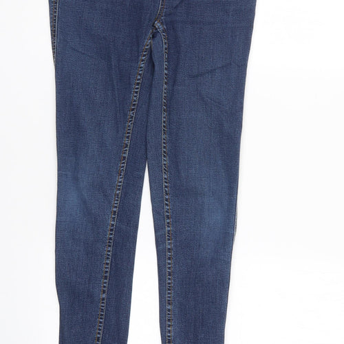 NEXT Womens Blue  Denim Skinny Jeans Size 8 L28 in