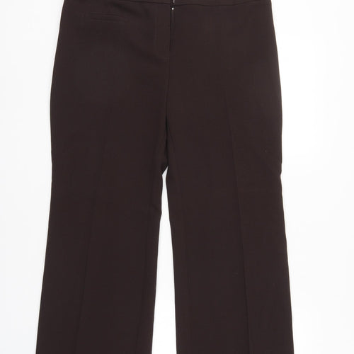 Marks and Spencer Womens Brown   Sweatpants Trousers Size 14 L27 in