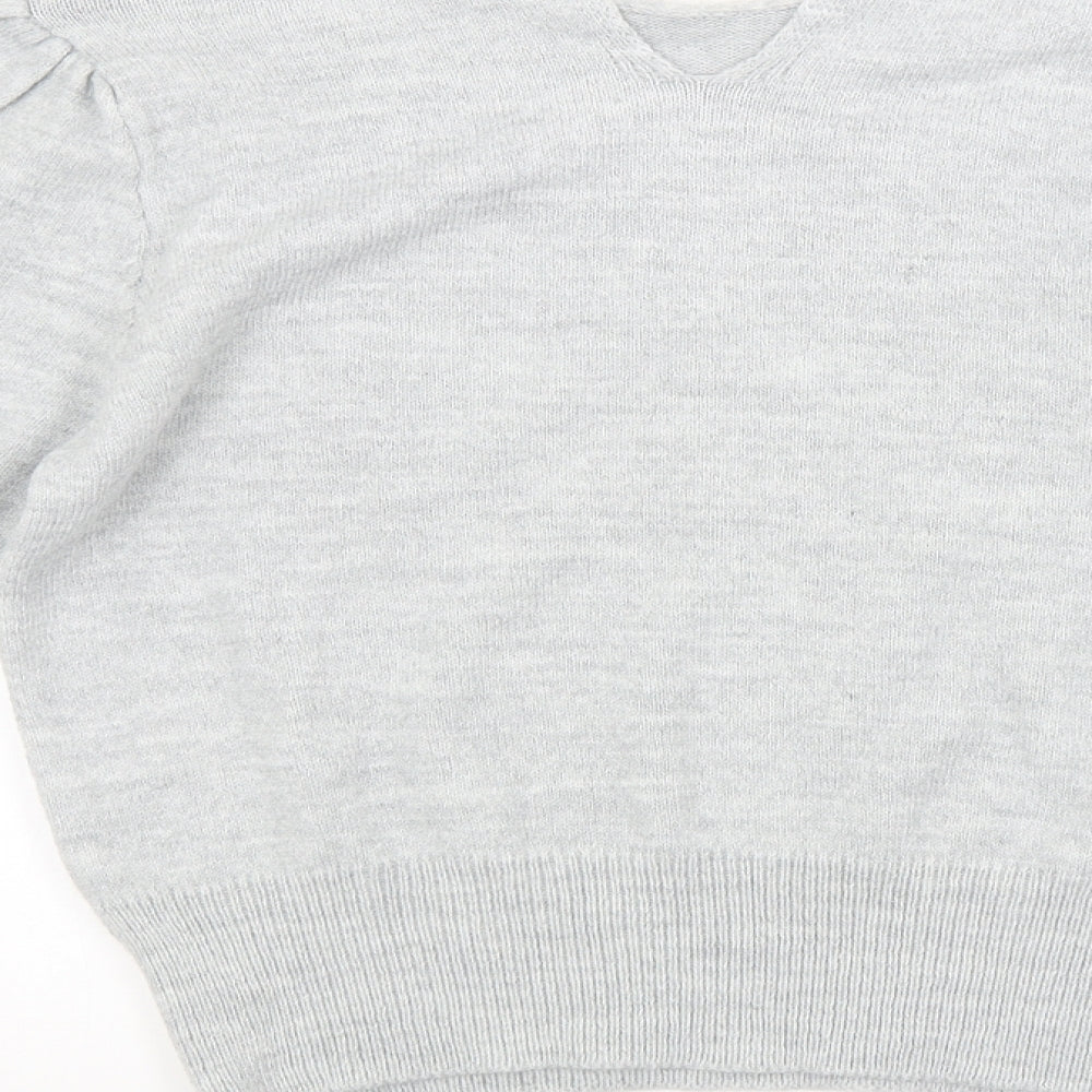 Dorothy Perkins Womens Grey   Pullover Jumper Size 14