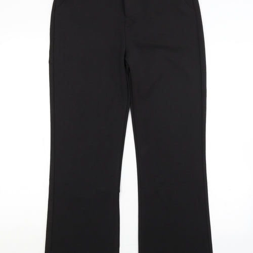 Preworn Womens Black   Trousers  Size 2XL L28 in