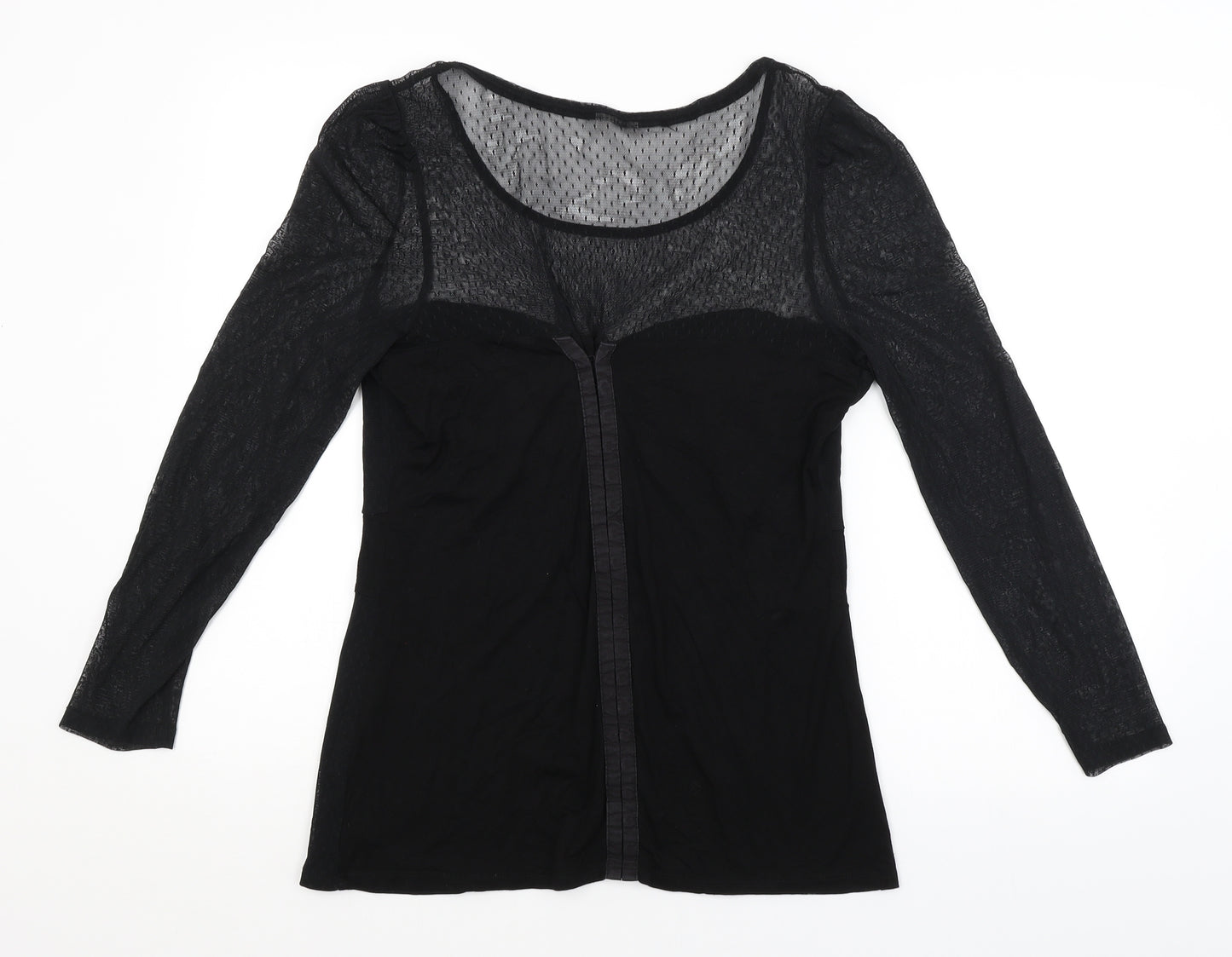 NEXT Womens Black   Basic Blouse Size 16