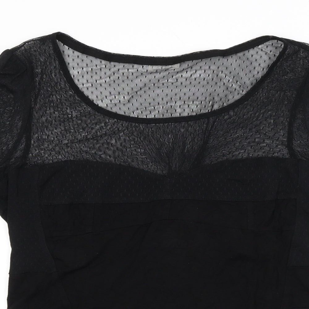 NEXT Womens Black   Basic Blouse Size 16