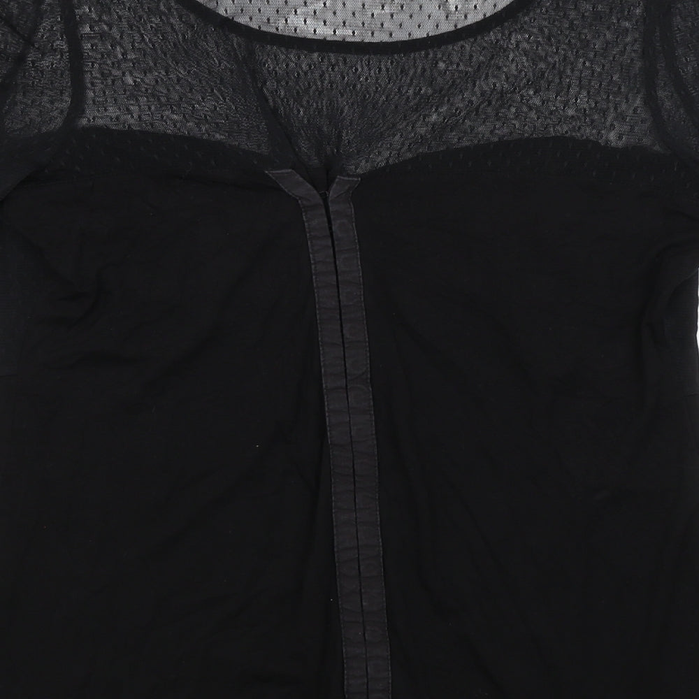 NEXT Womens Black   Basic Blouse Size 16