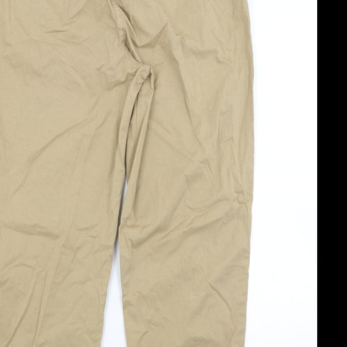 George Womens Beige   Cargo Trousers Size 16 L26 in