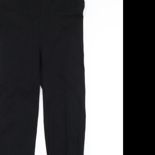 LABEL BE Womens Black   Jogger Leggings Size 14 L26 in