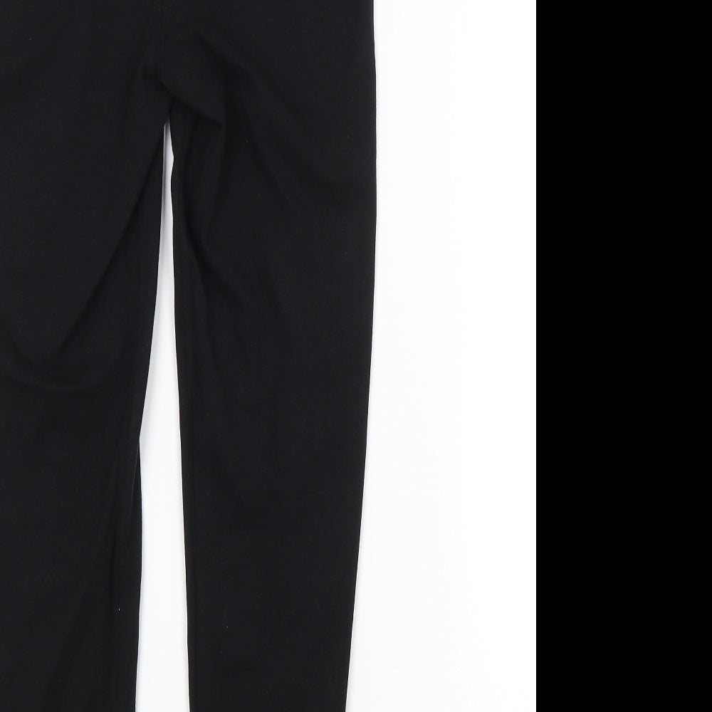 LABEL BE Womens Black   Jogger Leggings Size 14 L26 in