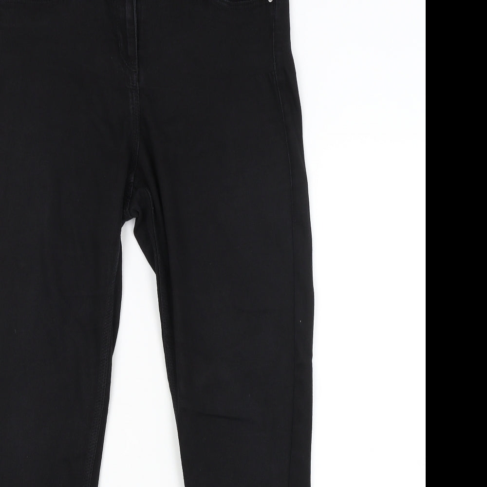 Papaya Womens Black   Skinny Jeans Size 14 L27 in
