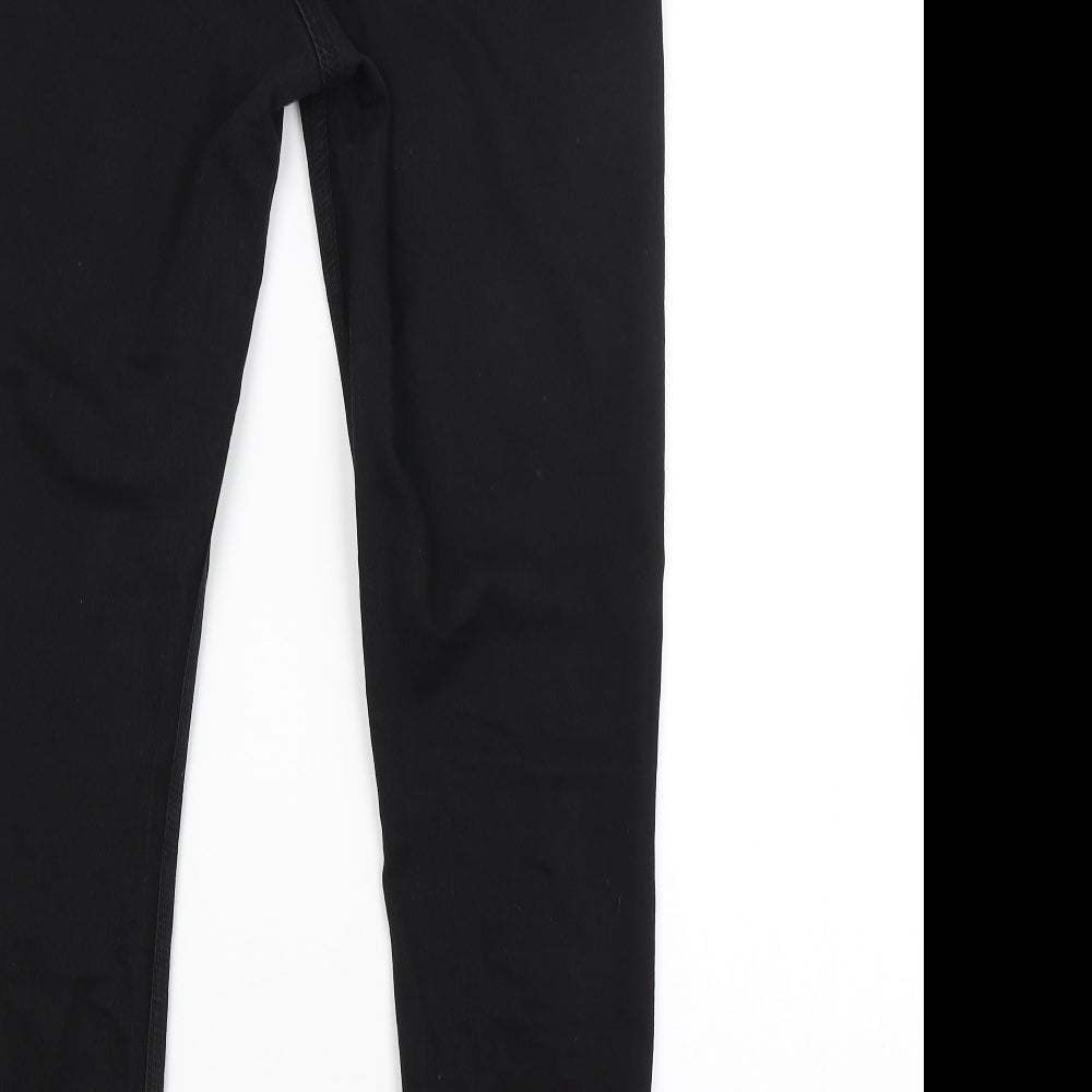Papaya Womens Black   Skinny Jeans Size 14 L27 in