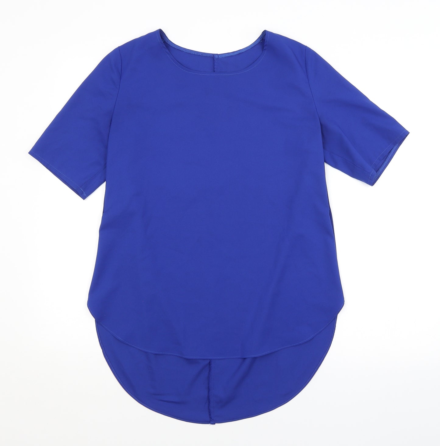 Missguided Womens Blue   Basic Blouse Size 10