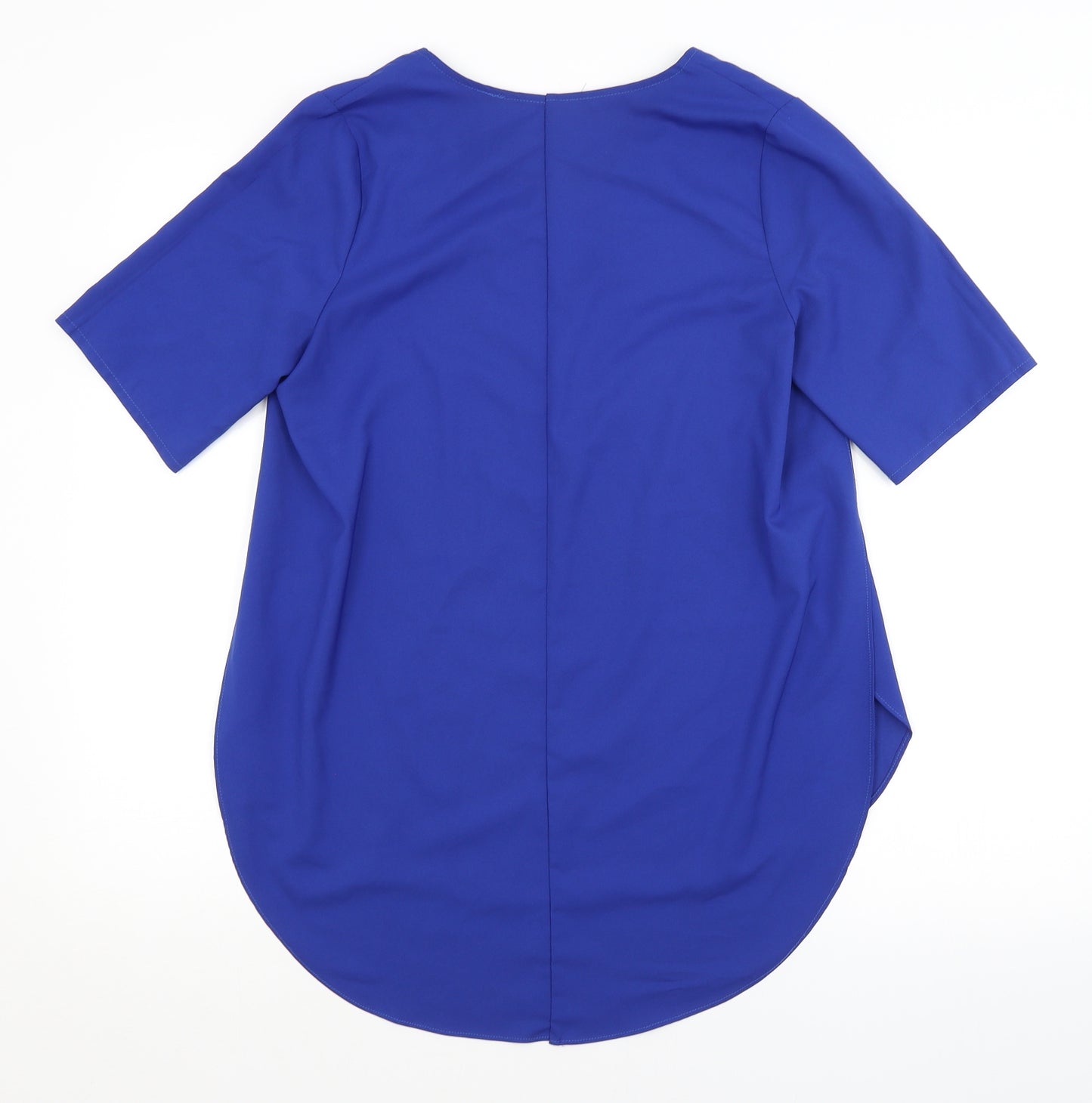 Missguided Womens Blue   Basic Blouse Size 10