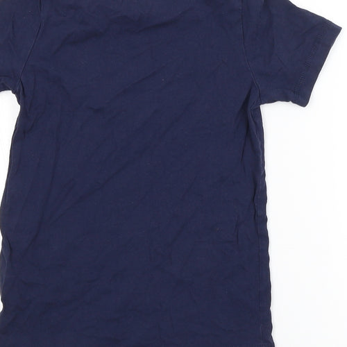 George Boys Blue   Basic T-Shirt Size 5-6 Years