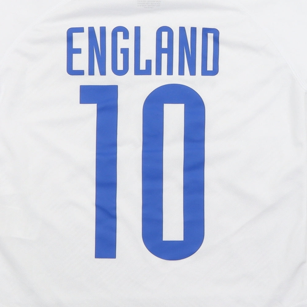 H&M Boys White   Jersey Casual Size 5-6 Years  - ENGLAND