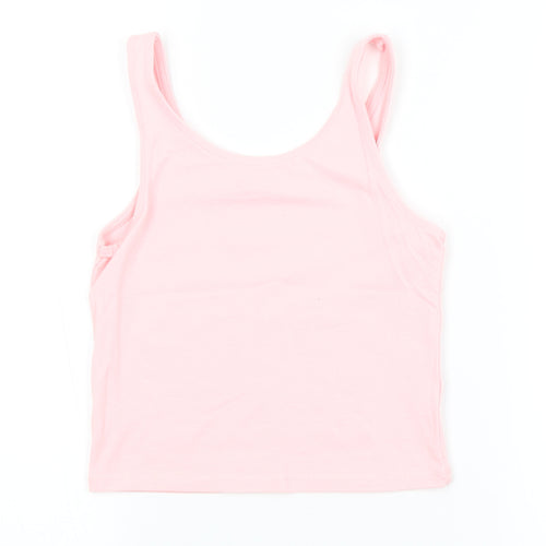 George Girls Pink   Basic Tank Size 8-9 Years