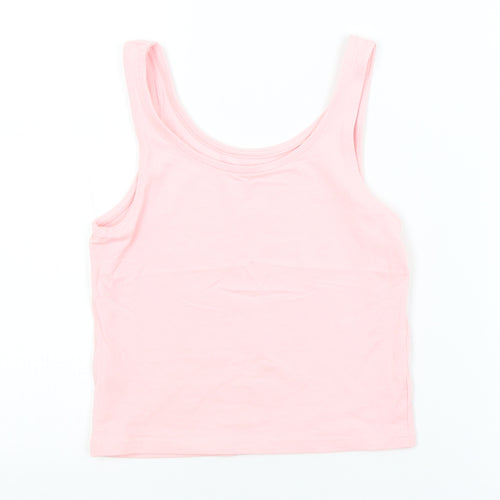 George Girls Pink   Basic Tank Size 8-9 Years