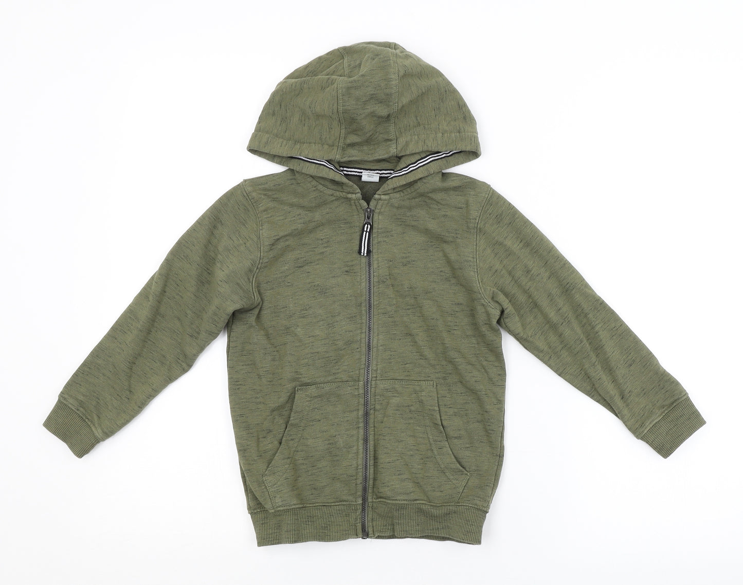 TU Boys Green   Full Zip Hoodie Size 5 Years