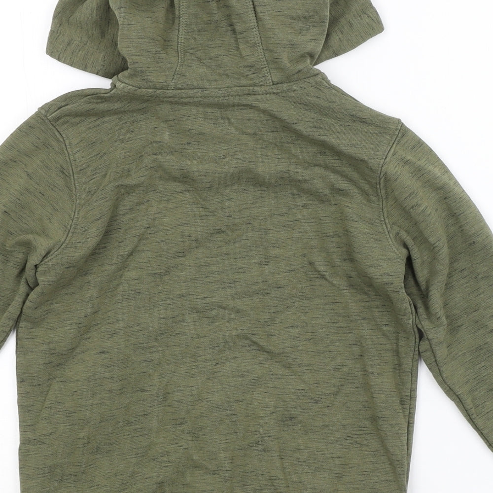 TU Boys Green   Full Zip Hoodie Size 5 Years