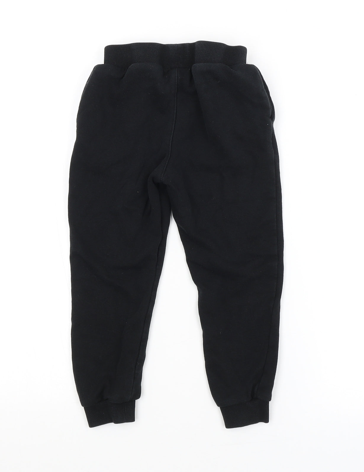 George Boys Black   Sweatpants Trousers Size 4-5 Years