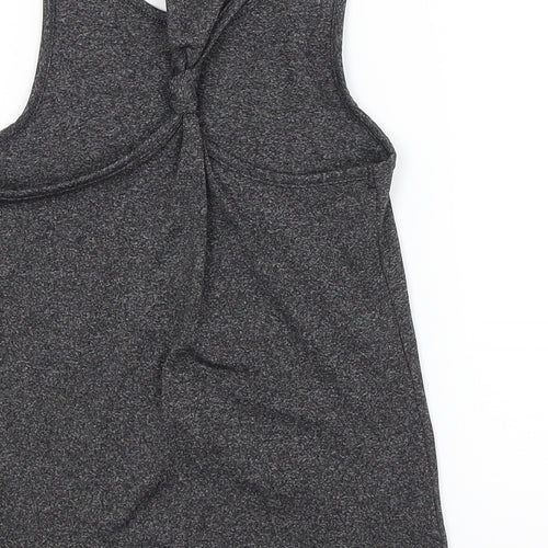 George Girls Grey   Basic Tank Size 8-9 Years