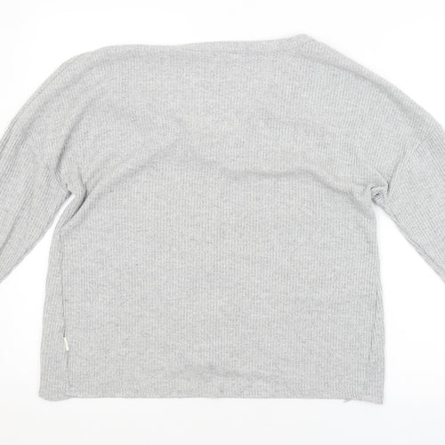 LOVE TO LOUNGE Womens Grey   Cardigan Jumper Size 10