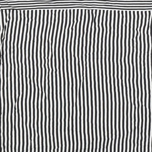 New Look Womens Multicoloured Striped  Basic Blouse Size 8