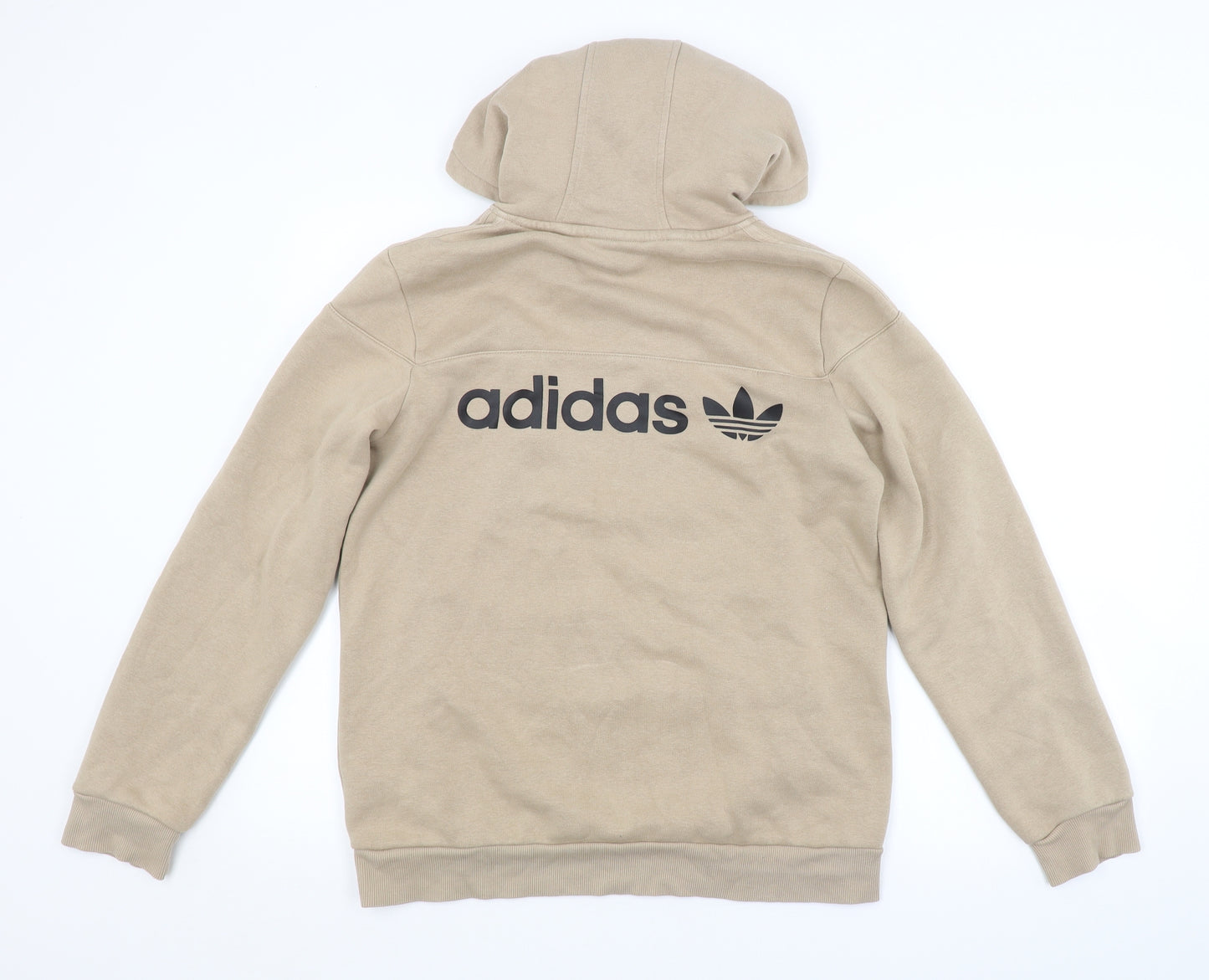 adidas Boys Beige   Pullover Hoodie Size 15-16 Years