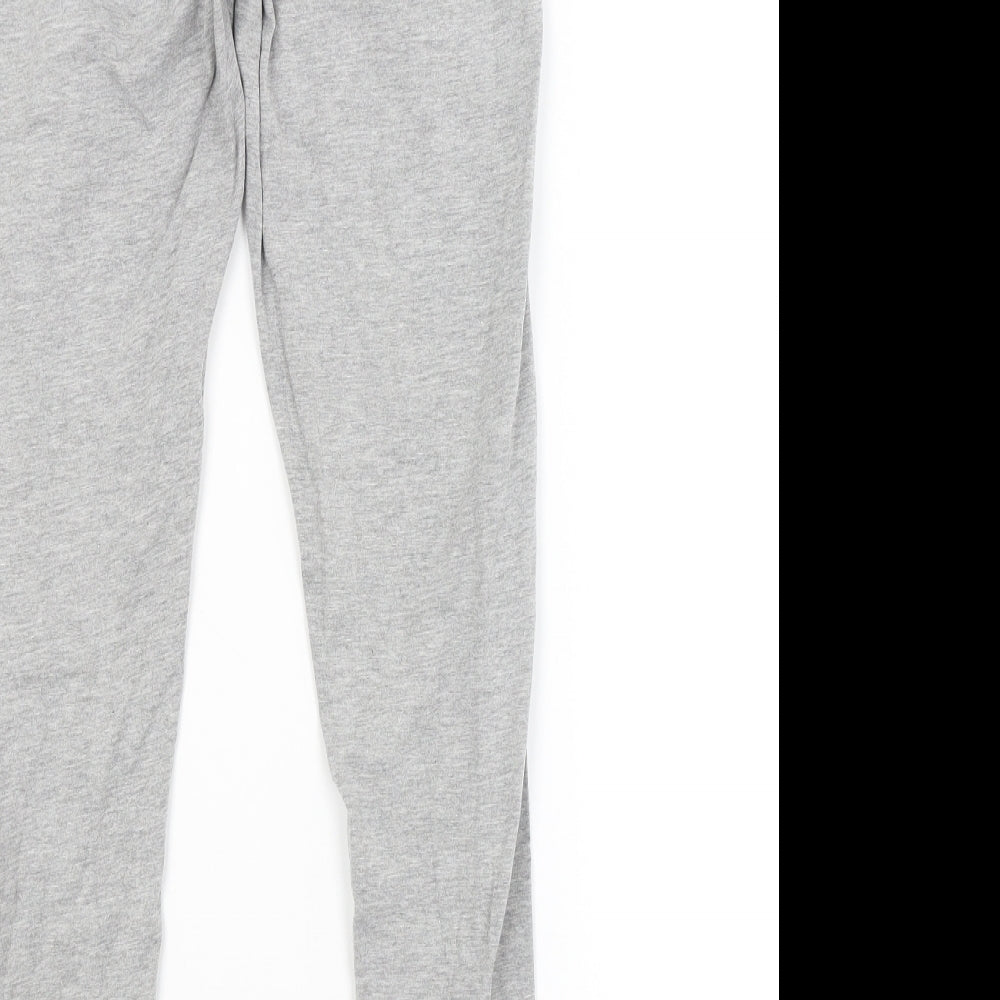Primark Womens Grey   Jogger Leggings Size 10 L25 in