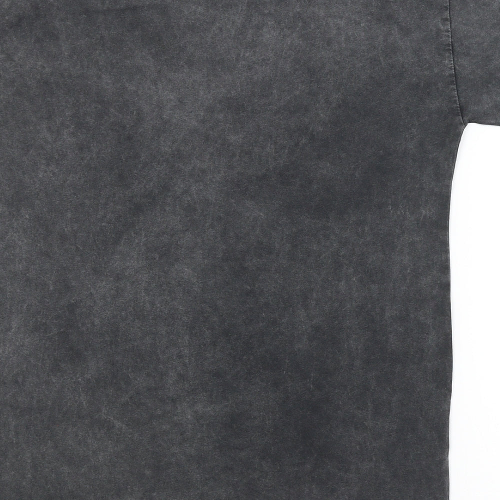 George Boys Grey   Basic T-Shirt Size 10-11 Years  - MICKEY MOUSE, CHRISTMAS
