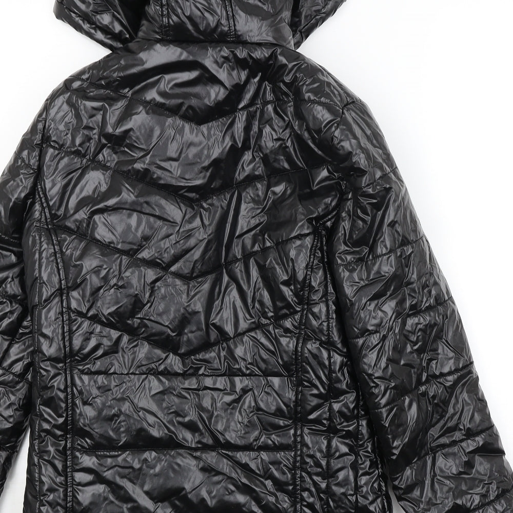 River Island Girls Black   Jacket  Size 11-12 Years
