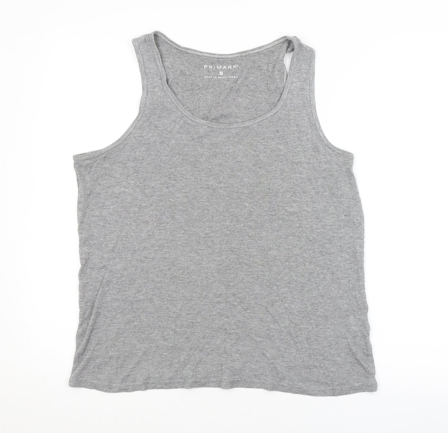 Primark Mens Grey   Basic Tank Size S