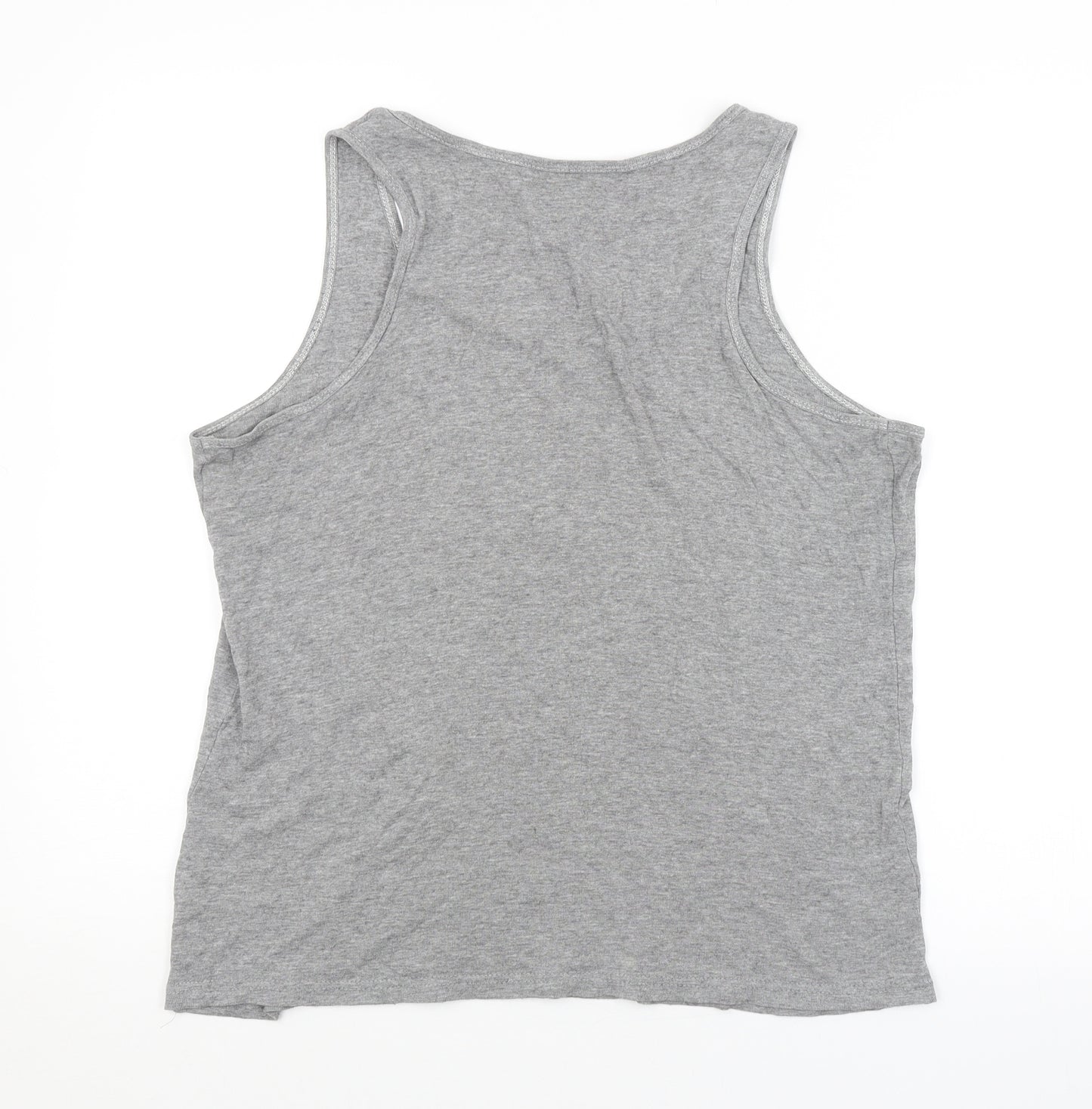 Primark Mens Grey   Basic Tank Size S