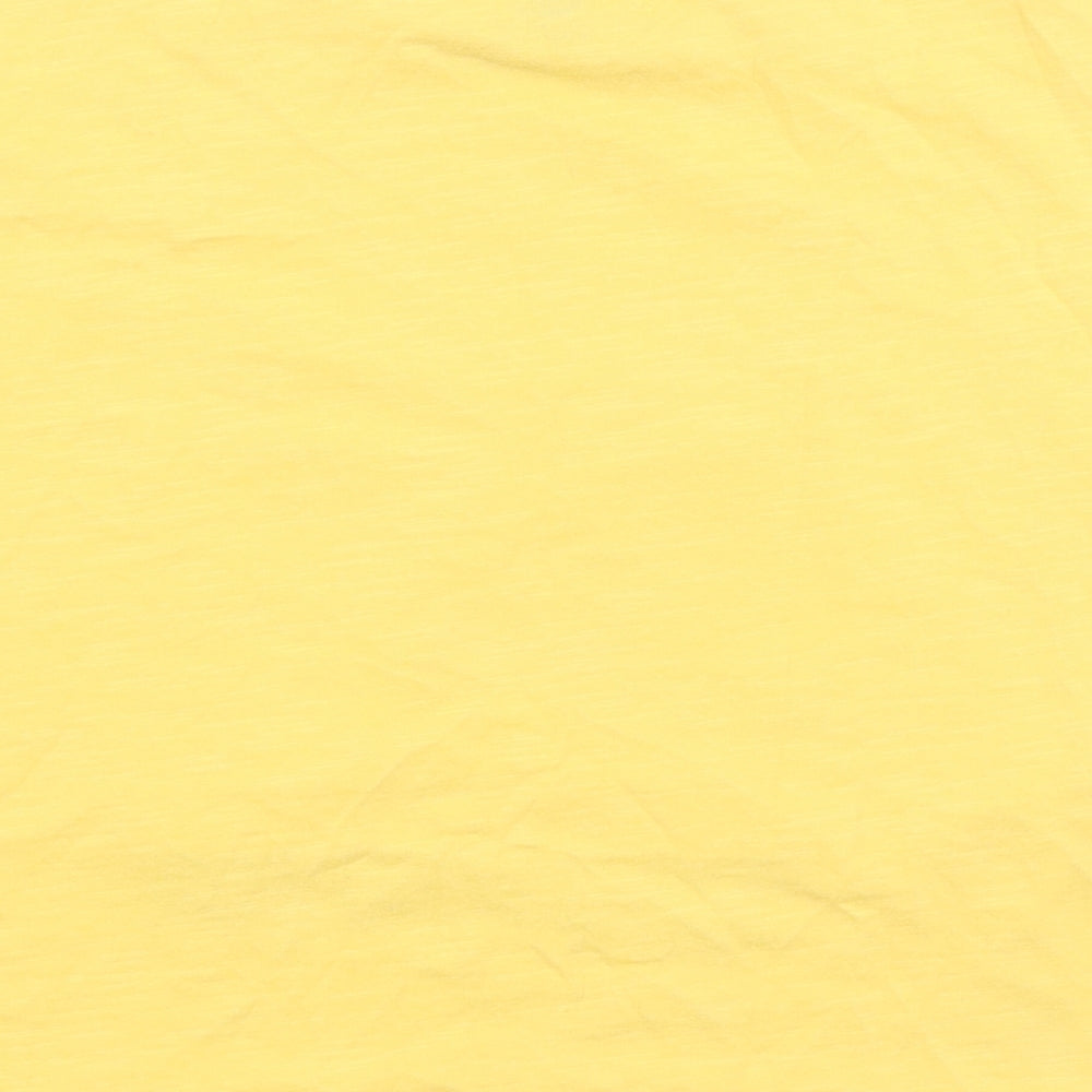 F&F Girls Yellow   Basic T-Shirt Size 9-10 Years