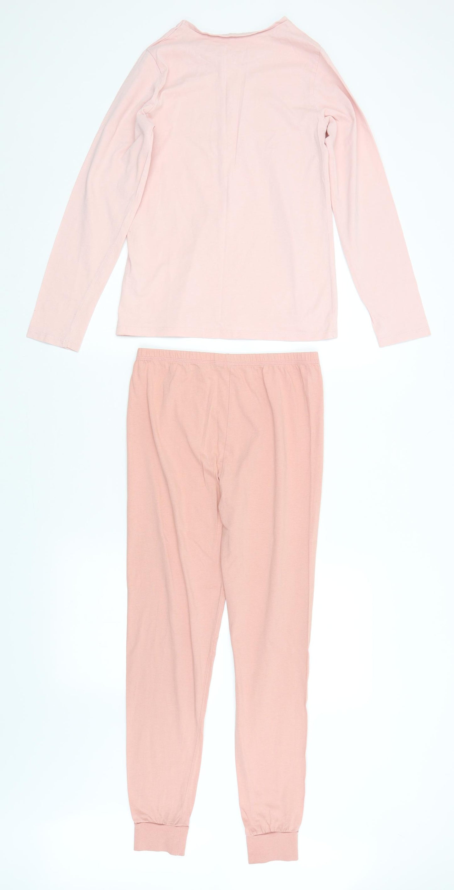 George Girls Pink    Pyjama Set Size 11-12 Years