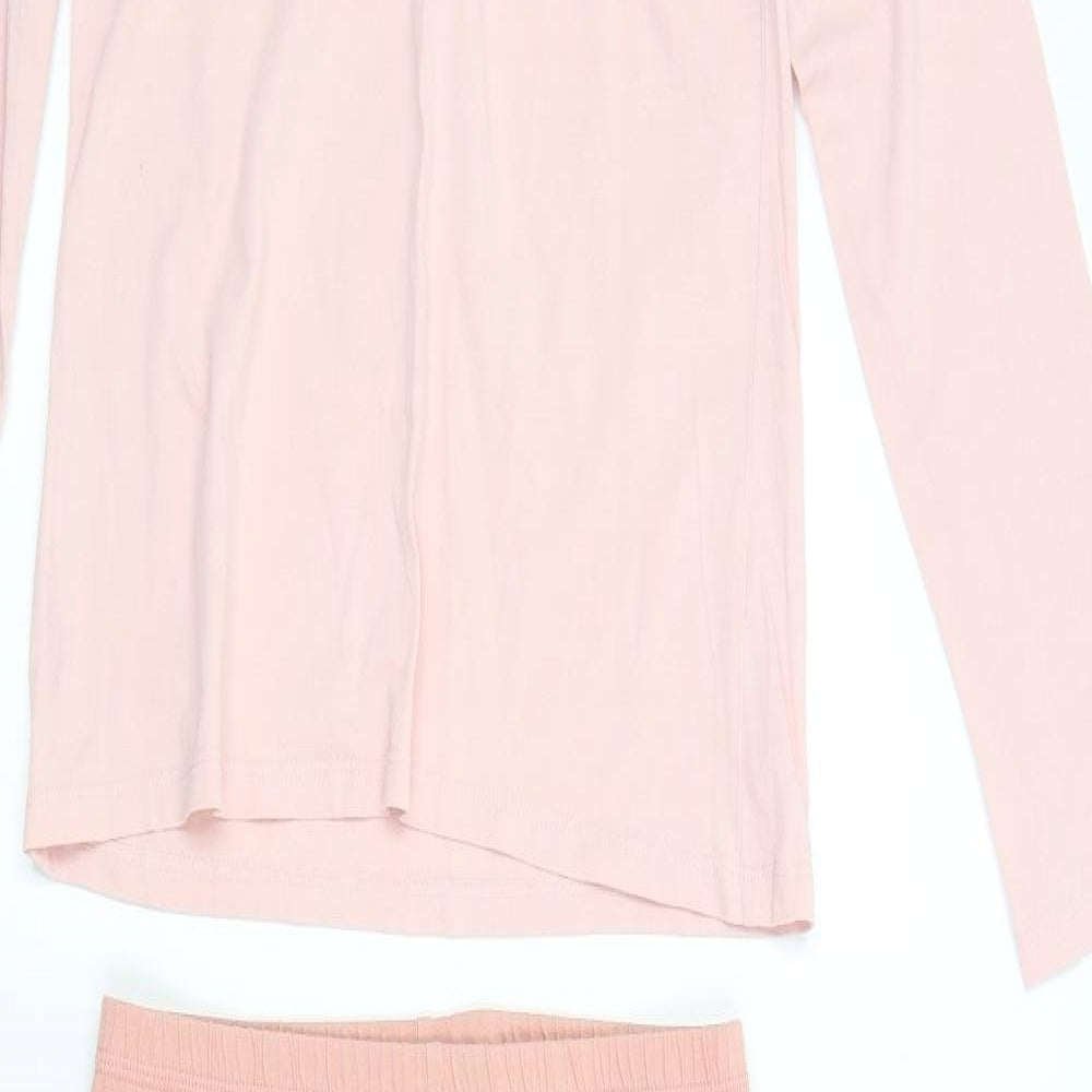 George Girls Pink    Pyjama Set Size 11-12 Years
