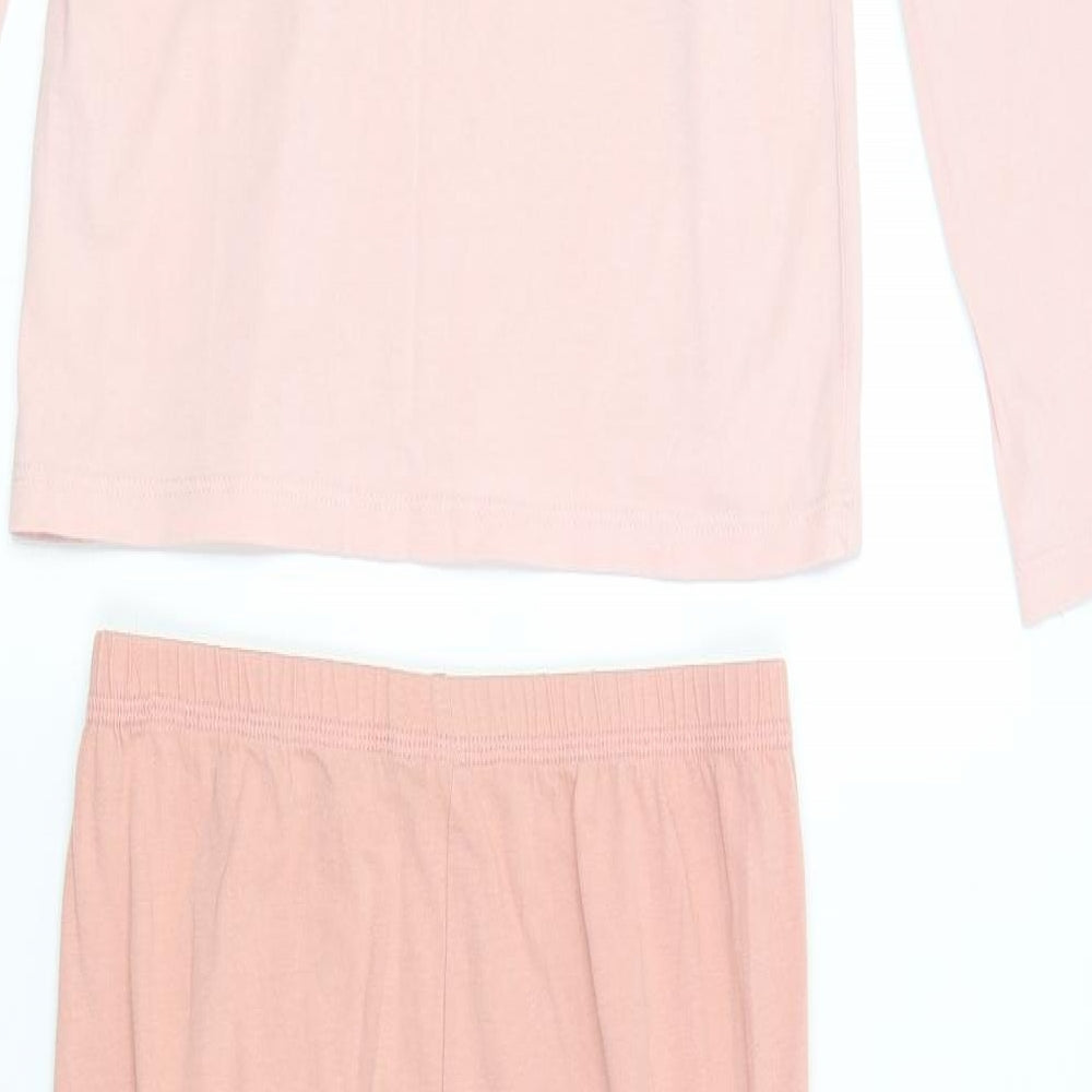George Girls Pink    Pyjama Set Size 11-12 Years