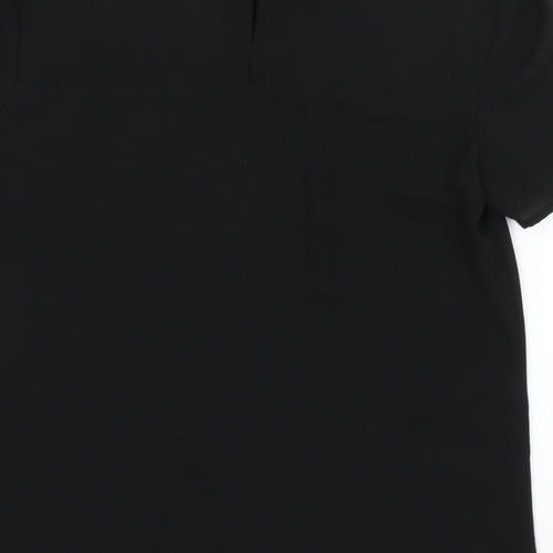 Oasis Womens Black   Basic Blouse Size 8
